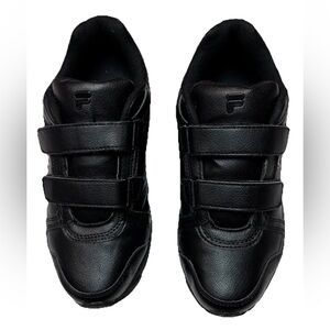 Y2k FILA Talon Two Strap Black 90s Streetwear Vtg Shoes Hiphop Urban Comfy Men10